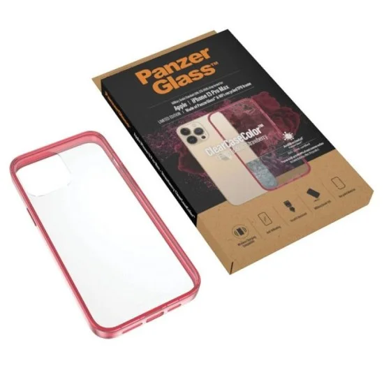 Cover I Phone 13 Pro Panzerglass Military Grade - Strawberry